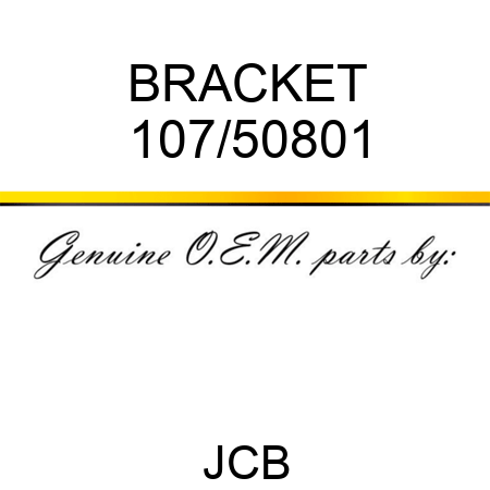 BRACKET 107/50801