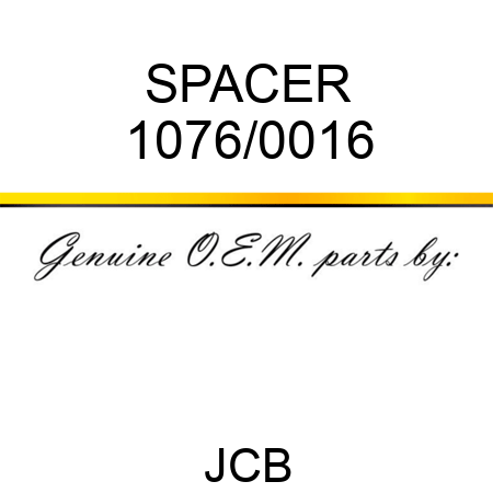 SPACER 1076/0016