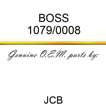 BOSS 1079/0008