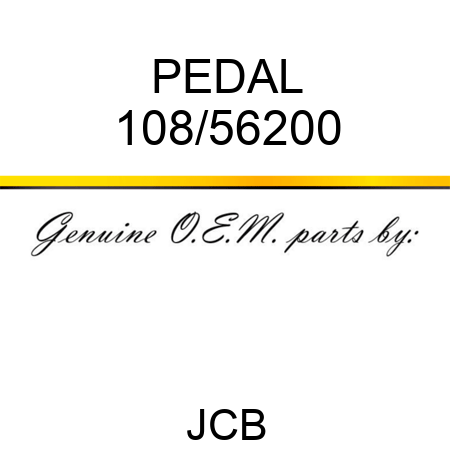 PEDAL 108/56200