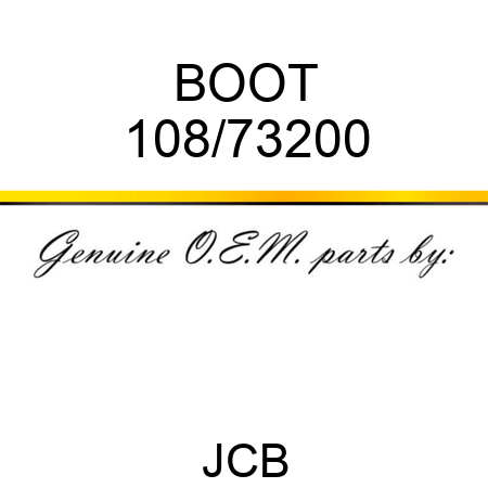BOOT 108/73200