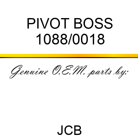 PIVOT BOSS 1088/0018