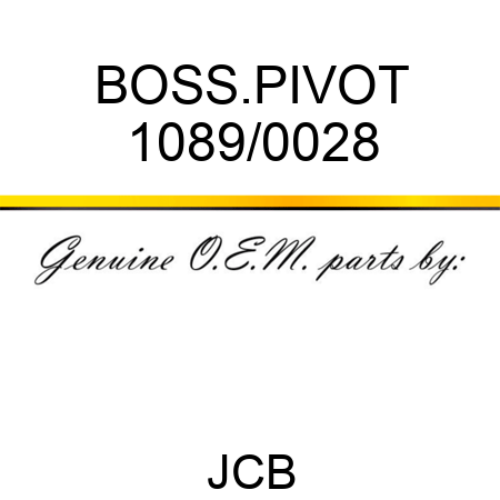 BOSS.PIVOT 1089/0028