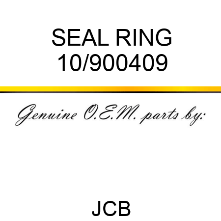 SEAL RING 10/900409
