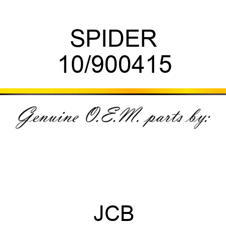 SPIDER 10/900415