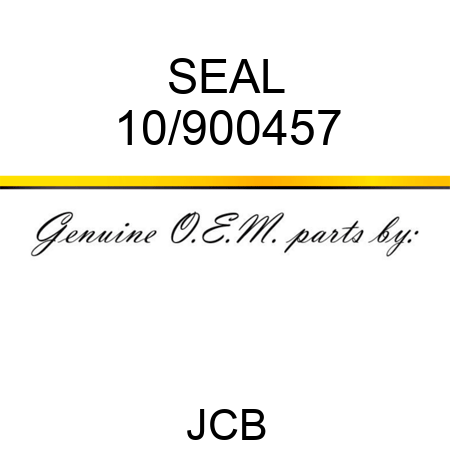 SEAL 10/900457