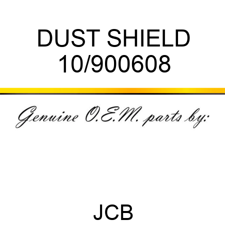 DUST SHIELD 10/900608