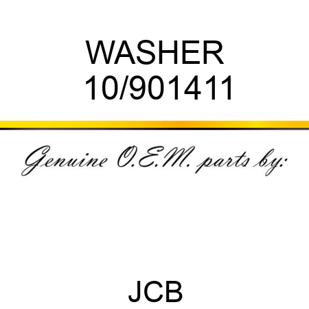 WASHER 10/901411