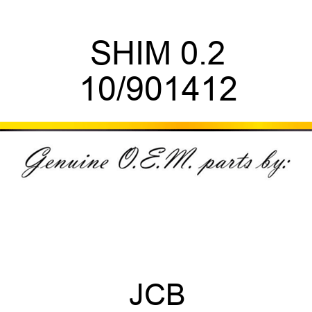 SHIM 0.2 10/901412
