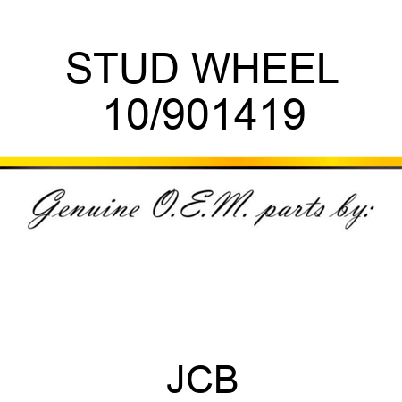 STUD WHEEL 10/901419
