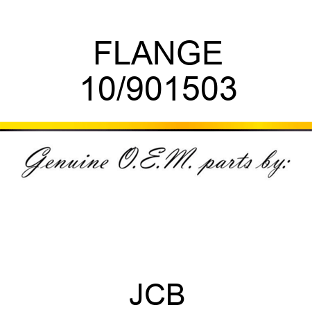 FLANGE 10/901503