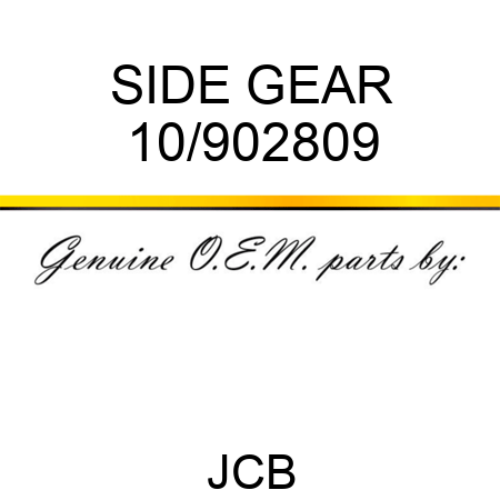 SIDE GEAR 10/902809