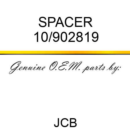 SPACER 10/902819
