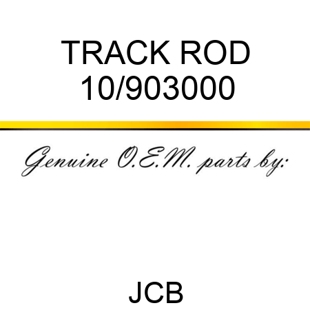 TRACK ROD 10/903000