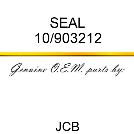 SEAL 10/903212
