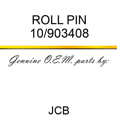 ROLL PIN 10/903408