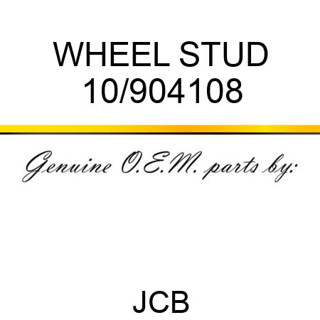 WHEEL STUD 10/904108