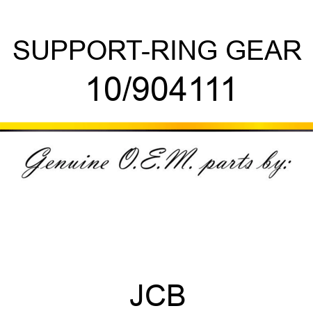 SUPPORT-RING GEAR 10/904111