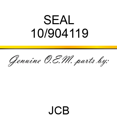 SEAL 10/904119