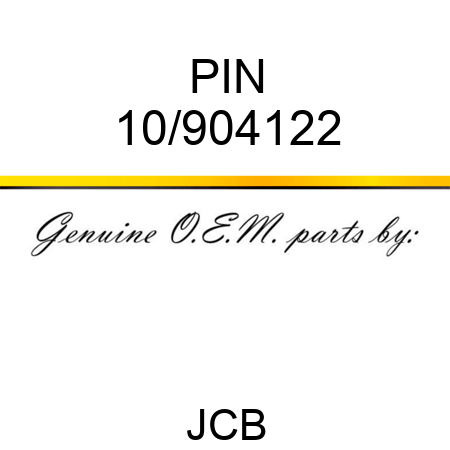 PIN 10/904122