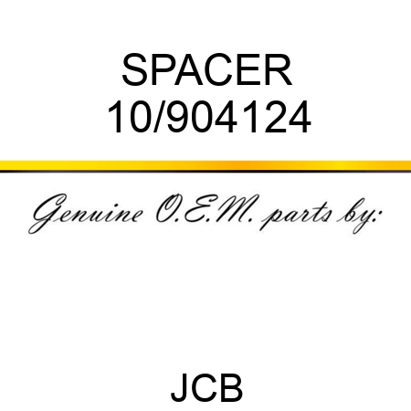 SPACER 10/904124