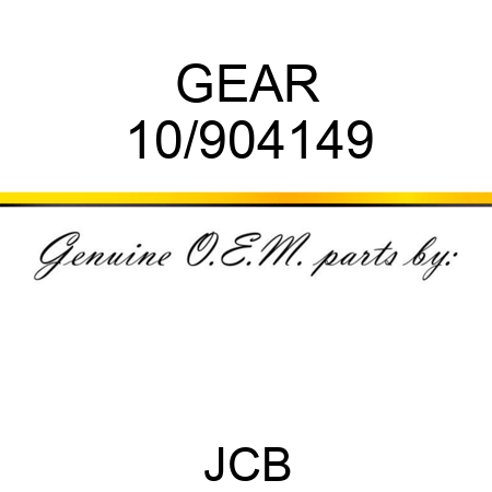 GEAR 10/904149