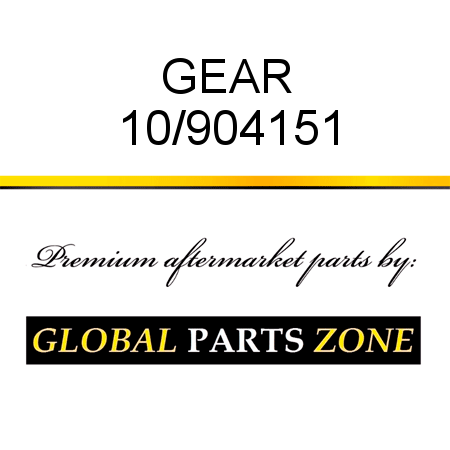 GEAR 10/904151