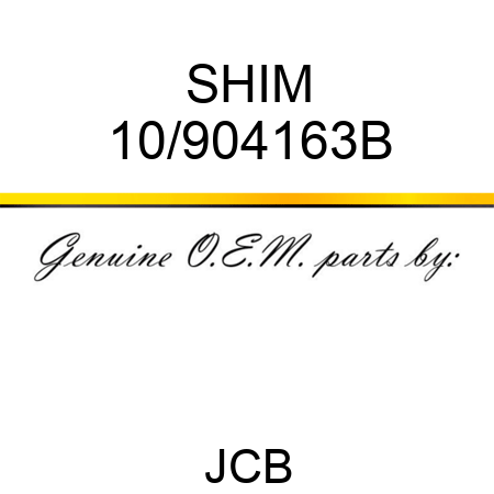 SHIM 10/904163B