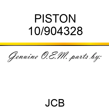 PISTON 10/904328