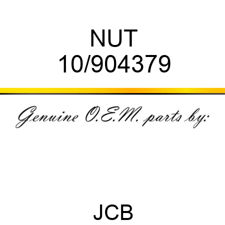 NUT 10/904379