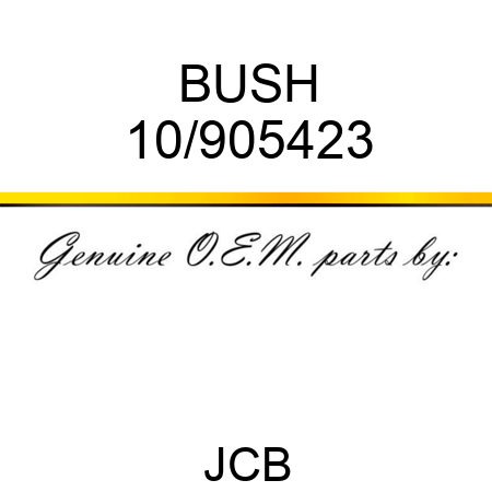 BUSH 10/905423