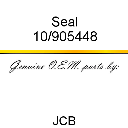 Seal 10/905448