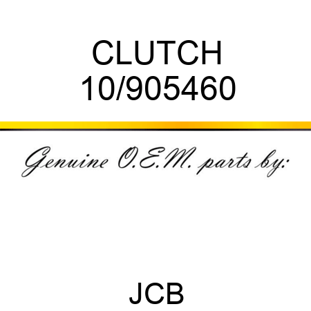 CLUTCH 10/905460