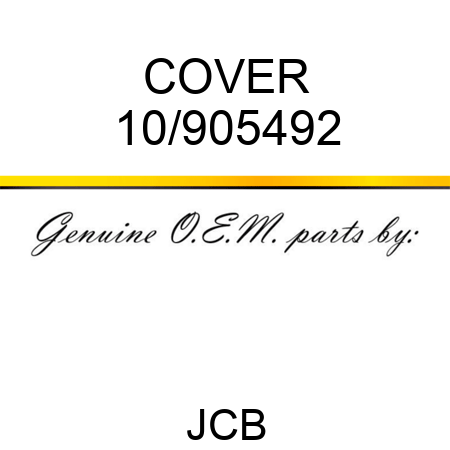 COVER 10/905492