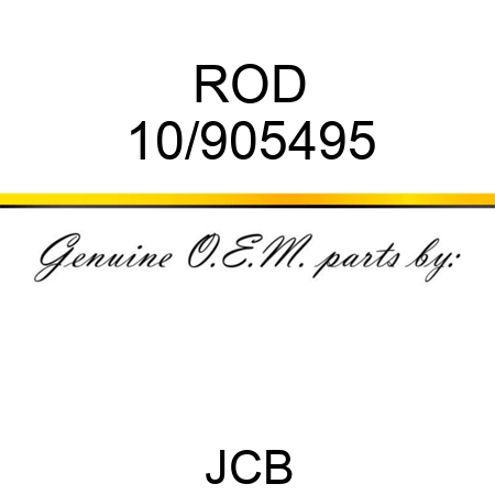 ROD 10/905495