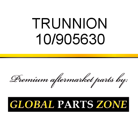TRUNNION 10/905630