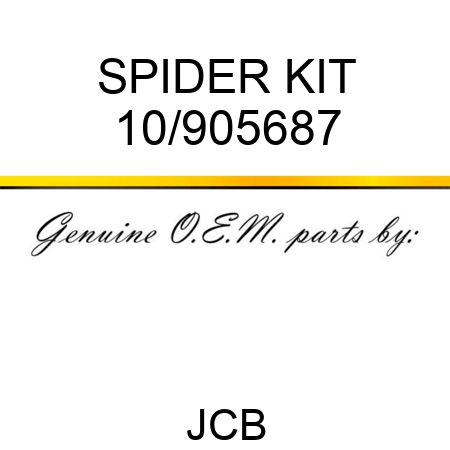 SPIDER KIT 10/905687
