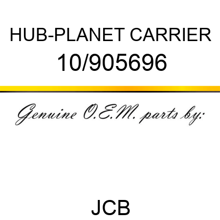 HUB-PLANET CARRIER 10/905696