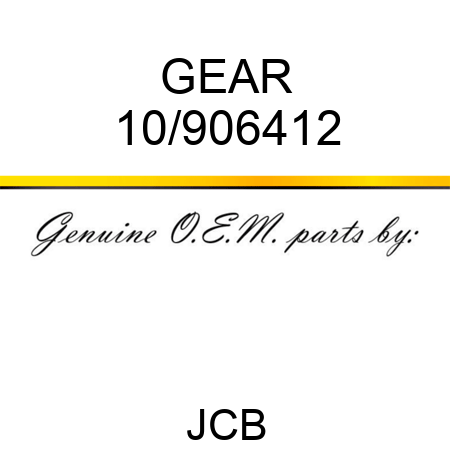 GEAR 10/906412