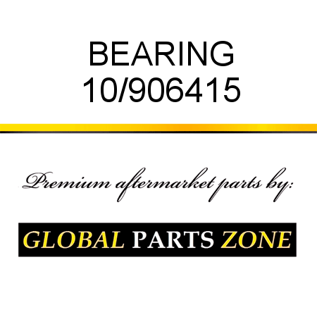 BEARING 10/906415