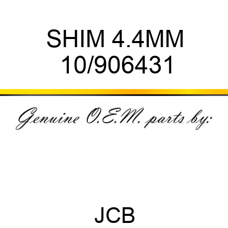 SHIM 4.4MM 10/906431