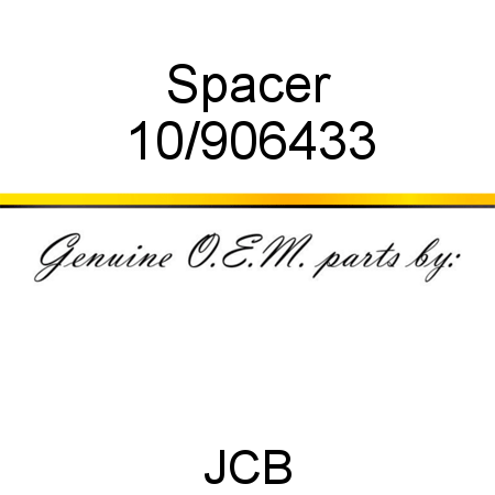 Spacer 10/906433