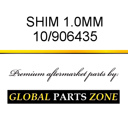 SHIM 1.0MM 10/906435