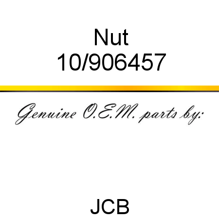 Nut 10/906457