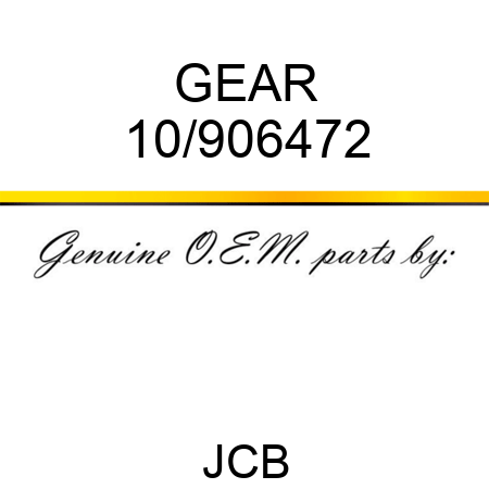 GEAR 10/906472