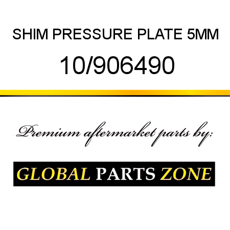SHIM PRESSURE PLATE 5MM 10/906490