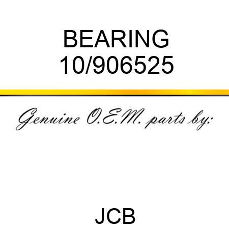 BEARING 10/906525