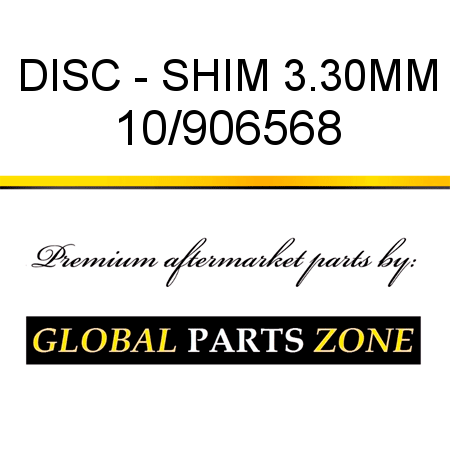 DISC - SHIM 3.30MM 10/906568