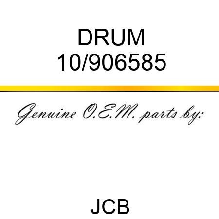DRUM 10/906585