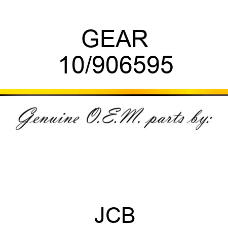GEAR 10/906595